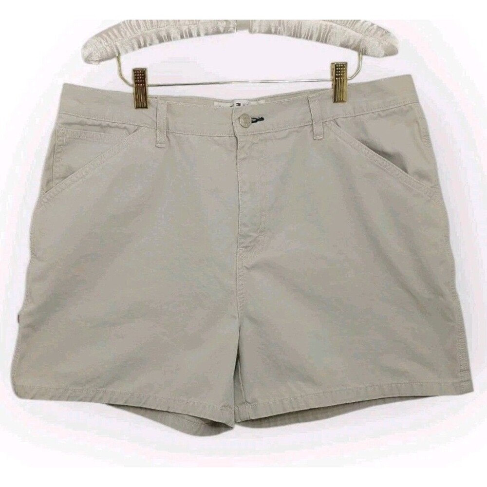 Tommy Hilfiger Women's Size 16 Shorts Chino Beige 100% Cotton